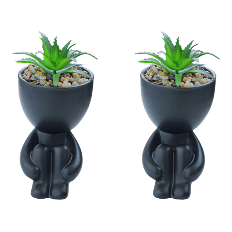 Ceramics Little People Succulent Vase