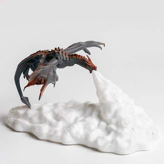 Fire-Breathing Dragon Lamp