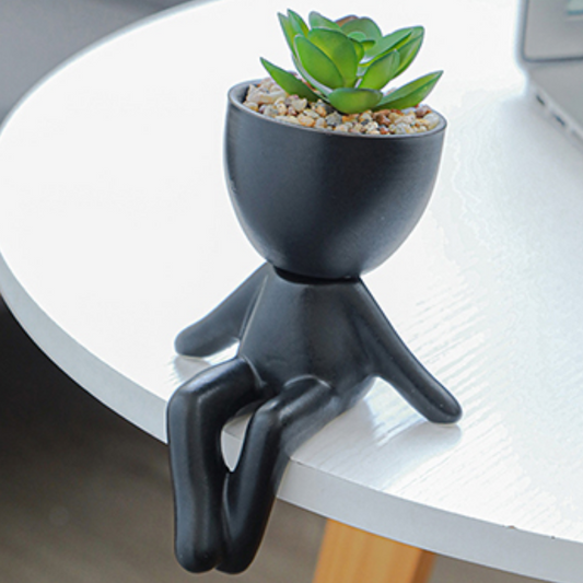 Ceramics Little People Succulent Vase