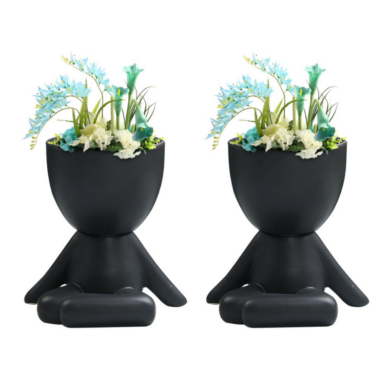 Ceramics Little People Succulent Vase